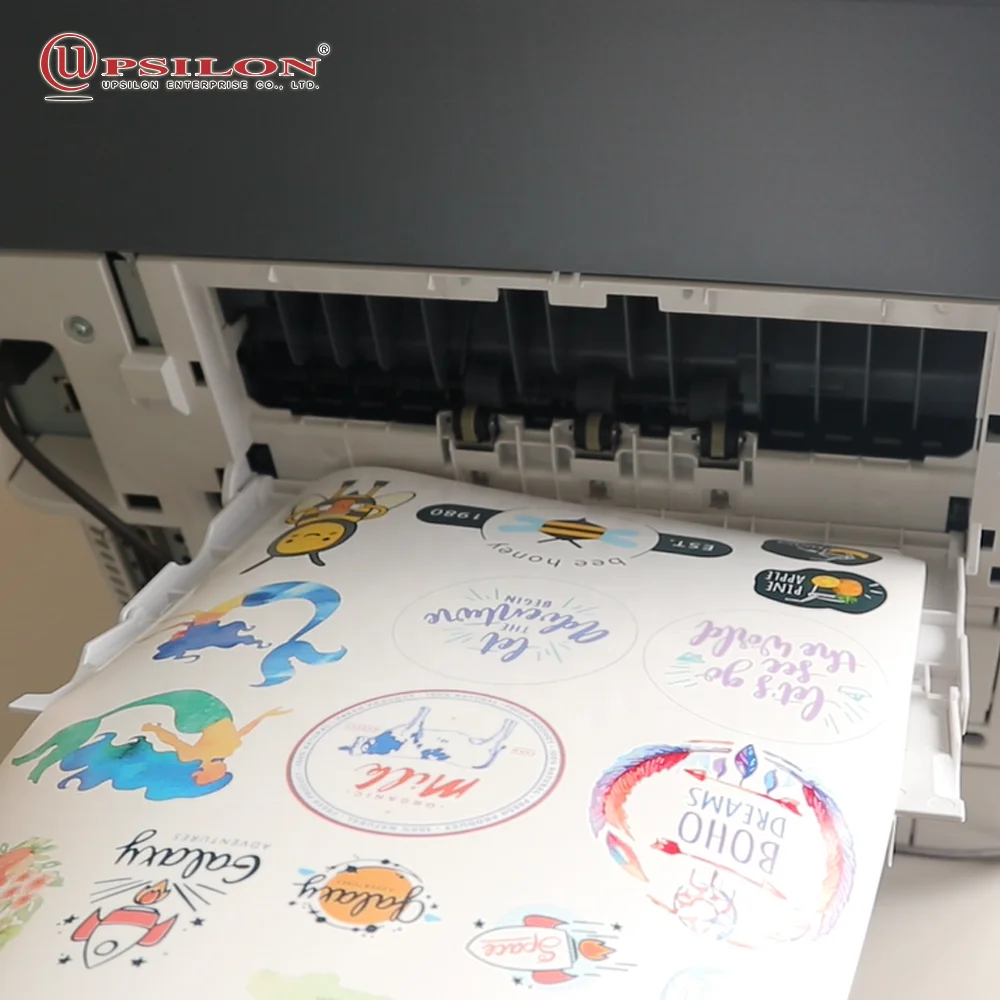 Лазерная Водная переводная печать переводная картинка белая Базовая бумага