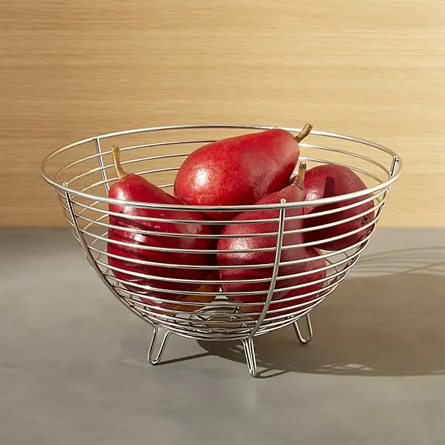 2 tier meta mesh wire  Fruit vegetable Storage Basket