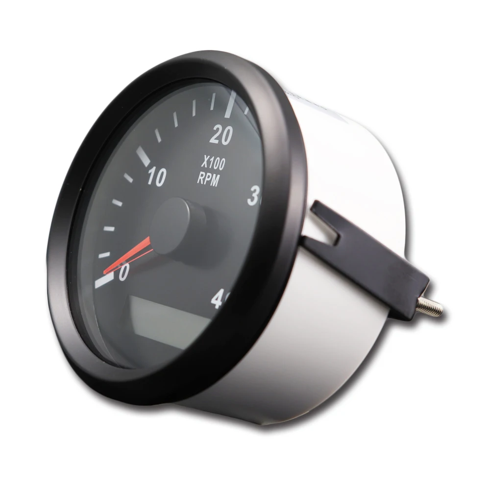  100% водонепроницаемый Аналоговый тахометр 4000 об/мин