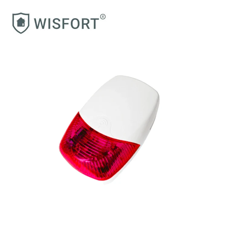 Беспроводная вспышка Предупреждение сирена мигающий свет и звук сирены