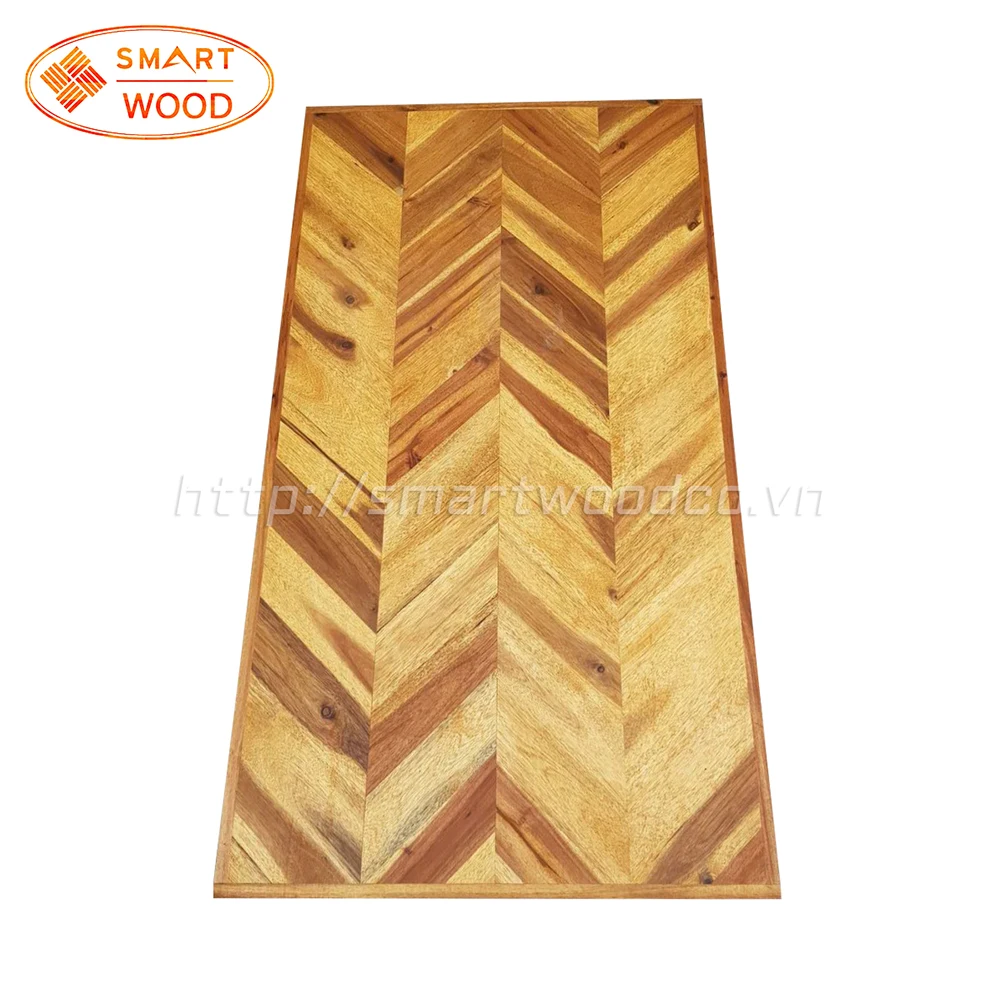 Высококачественные деревянные елочные панели из акации для напольного покрытия, внутреннего пространства или мебели