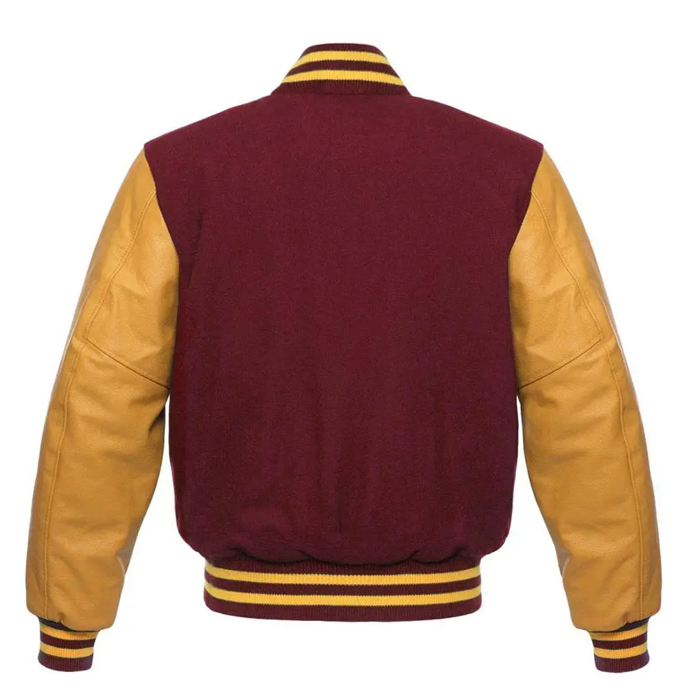 men plain letterman baseball varsity jackets