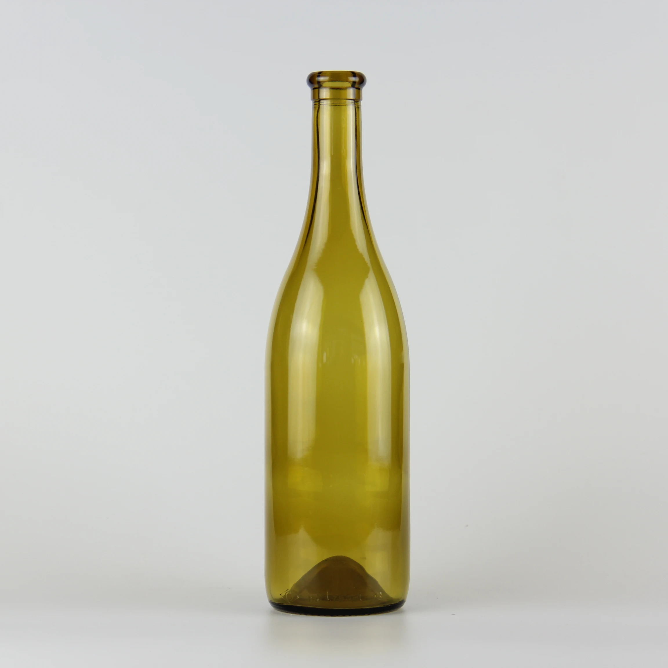 Wholesale 375ml screw cap emerald green wine glass bottle on sale
