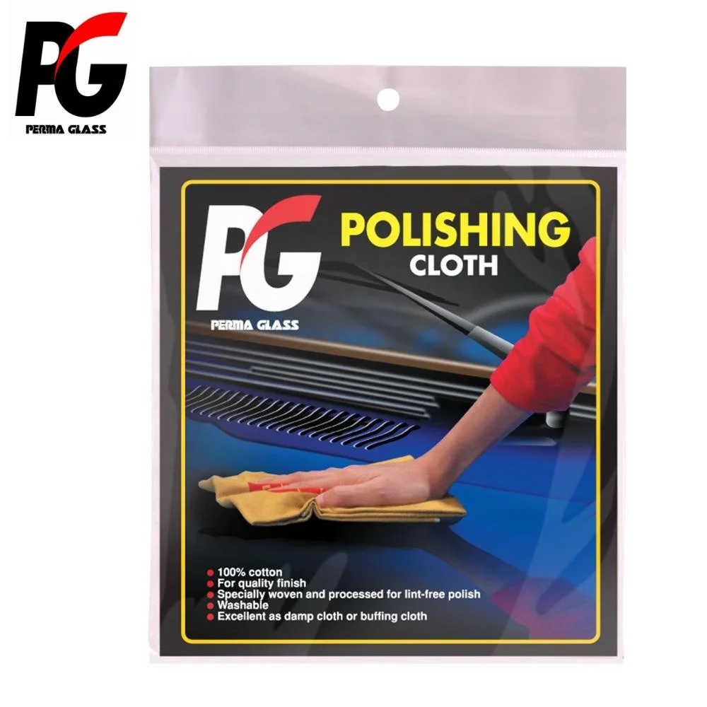 Cheapest Price Car Accessories Seller Exporter PG Perma Glass Polishing Cloth with 10 Years Shelf Life Time 100% Cotton Material