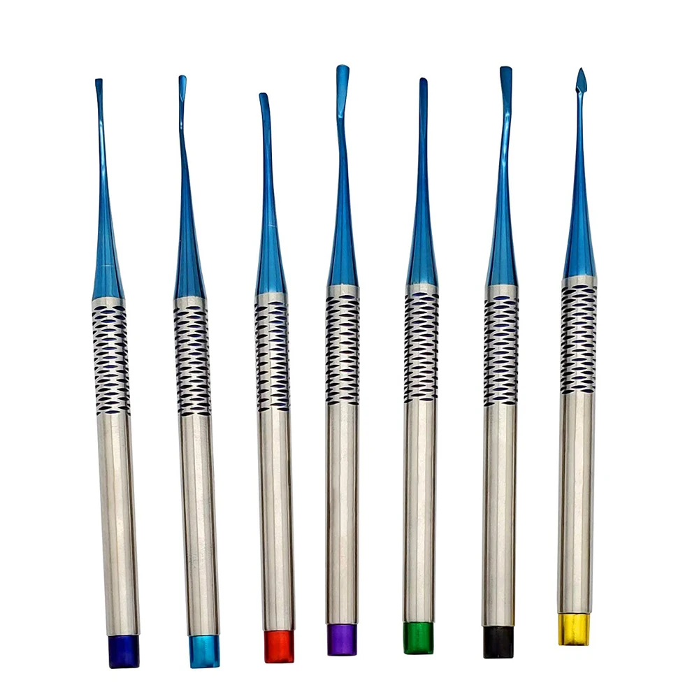 OEM ODM 2024 мини-корневой Лифт Для Удаления зубов в кассетных лифтах из нержавеющей стали набор 7 шт. оптовая продажа