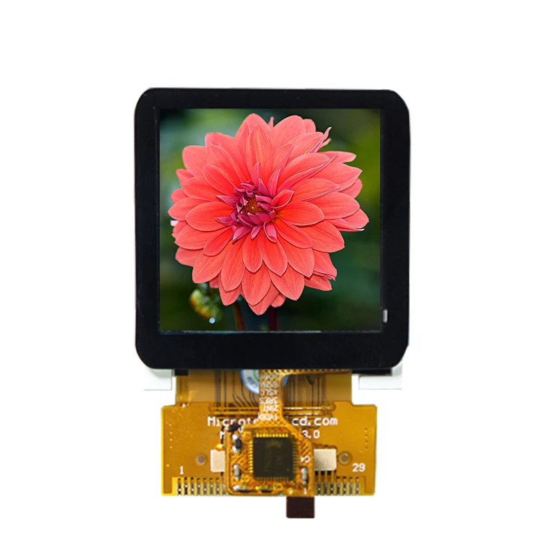 Mass-produced Fast Delivery LCD Watch Module 1.44 Inch TFT LCD & CTP Small LCD Screen with Touch