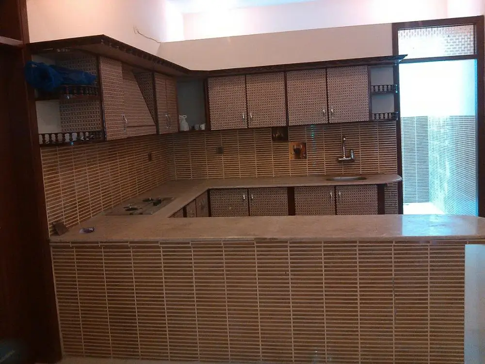 Construction Contractors Of Karachi only in Karachi House Building Maintenance Build a New Home  Kitchen - White wash Contractor