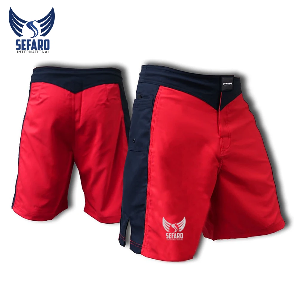 Новейшие 100% шорты из полиэстера унисекс для взрослых Sanda Boxing Muay Thai UFC тренировочные и боевые спортивные штаны