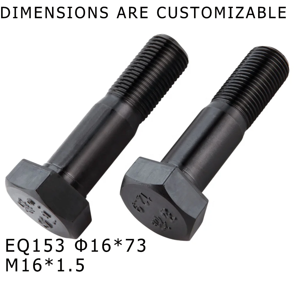 grade12.9 steel hex head structure bolt
