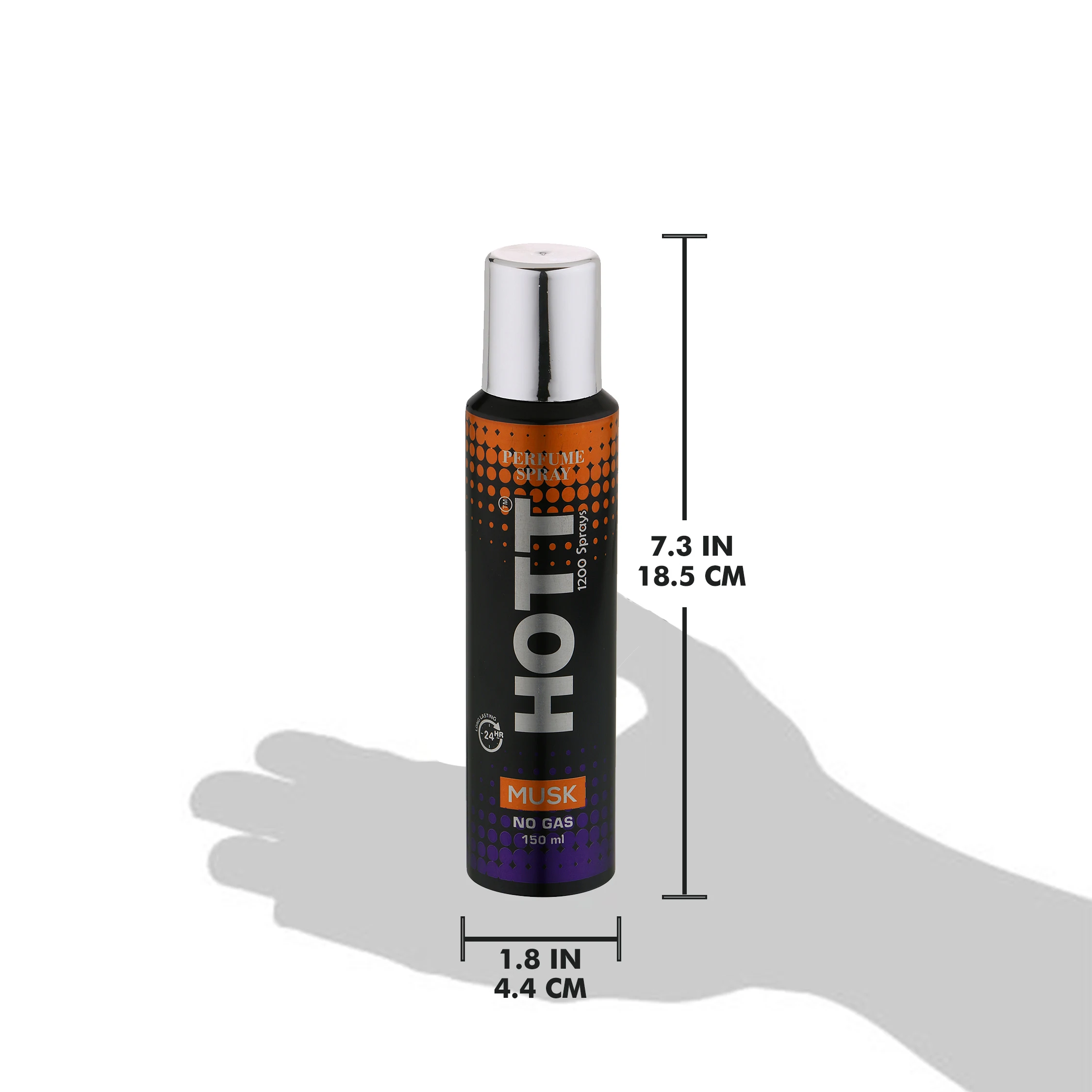 
HOTT MUSK NO Gas Deodorant New Style for Men 