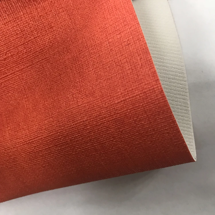fire resistant fabric intertexture embossed furniture upholstery PVC vinyl faux leather