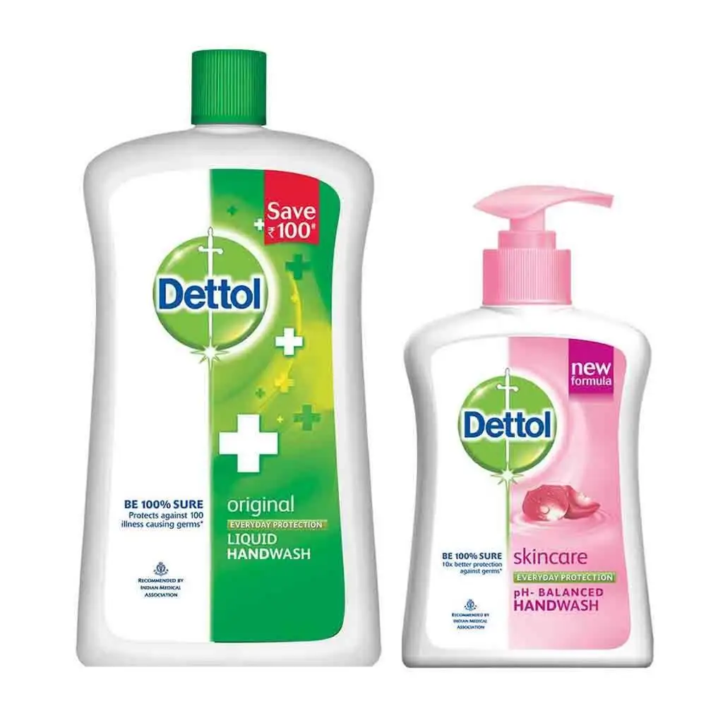 DETTOL LIQUID HAND WASH 200ML ORIGNAL SKIN CARE SENSITIVE