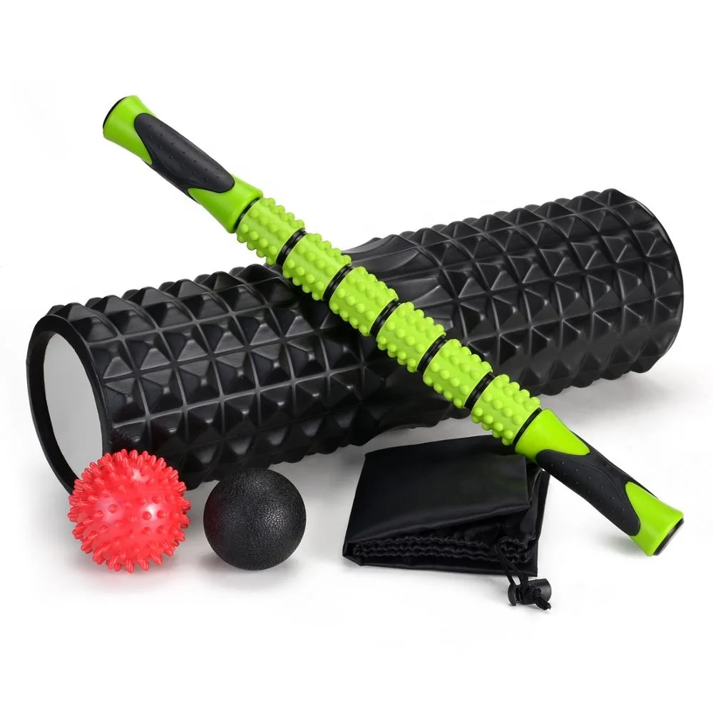 Private Label Myofascial Release 5 in 1Foam Roller Kit Exercise Foam Roller Set