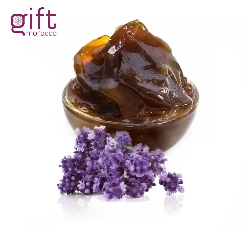 
Moroccan Black soap with Lavender Essential Oil - First Quality, 100% Authentic Formula 