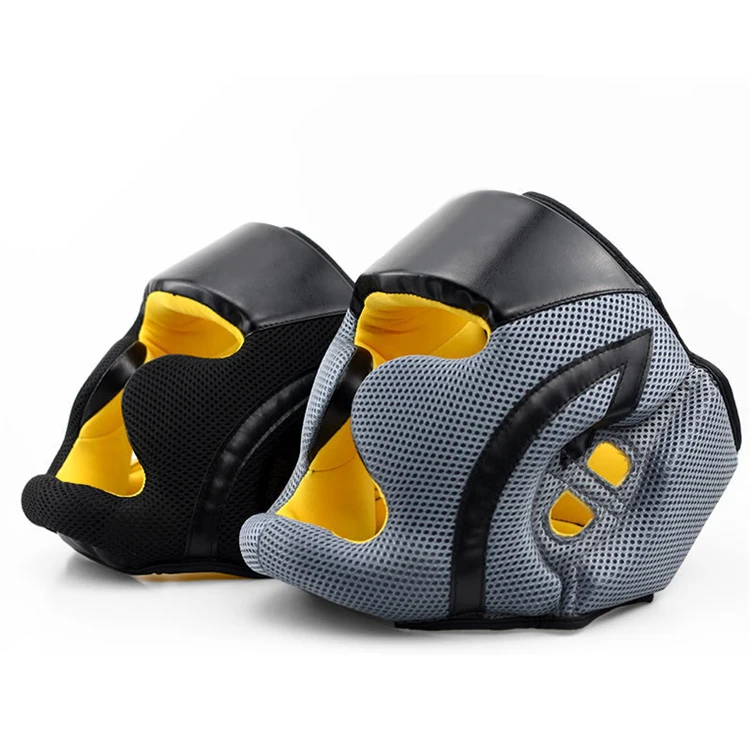 Promotion modern style of gym use kick boxing head guard/ youth headgear/boxing and karate guard