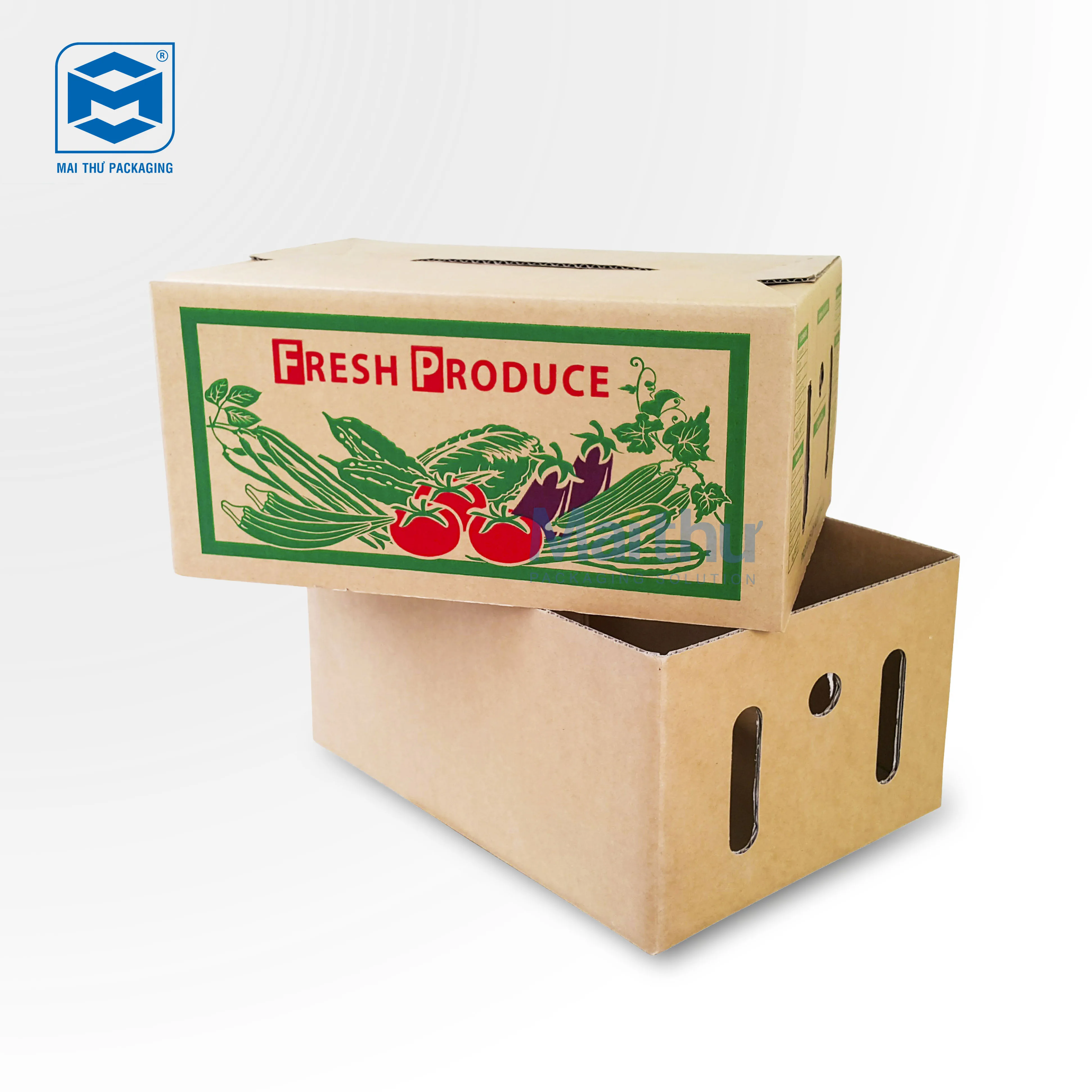Vietnam Corrugated Shipping Boxes For Vegetable And Fruit
