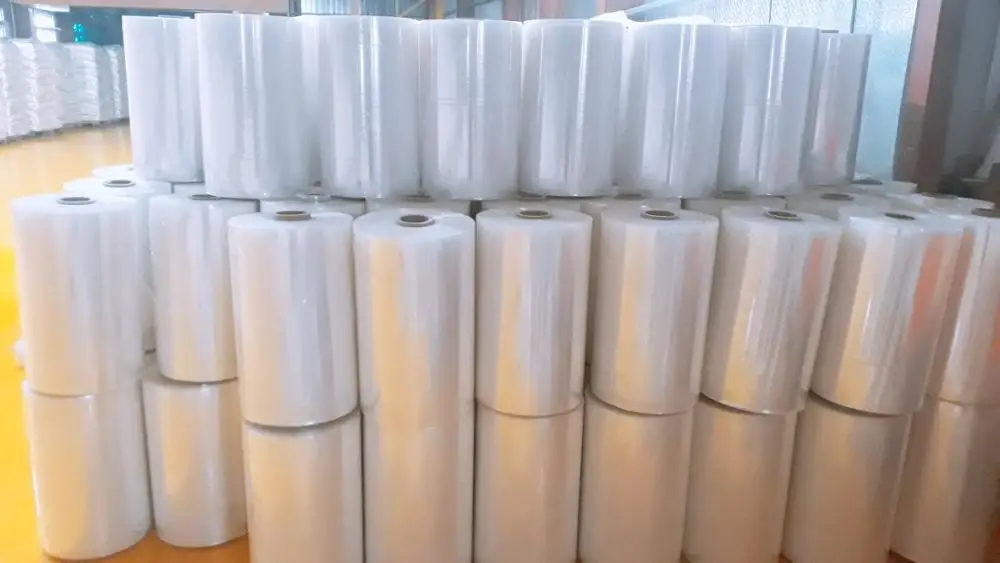 Hot sale pe corn starch stretch film roller pre stretch film for packing