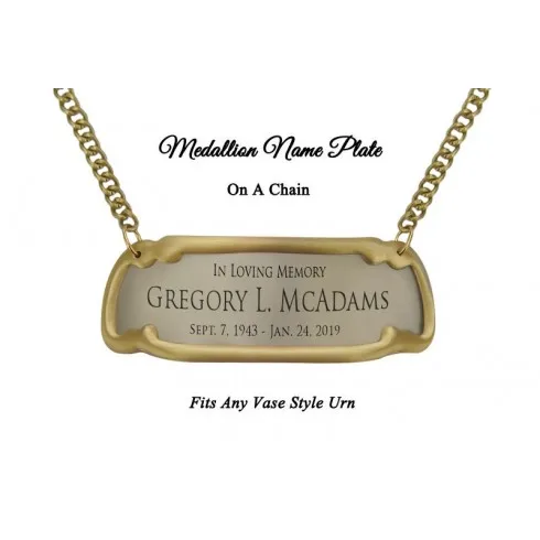 New Aqua Love Brass Urn For Home Decor