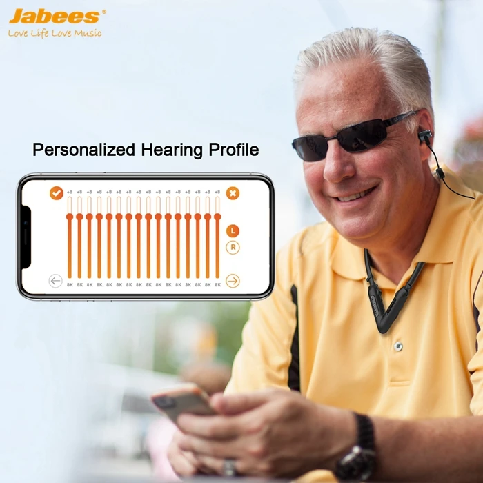 Цифровое самоустанавливающееся слуховое устройство Smart Bluetooth персональные звуковые усилители активные шумоподавляющие наушники Бесплатная