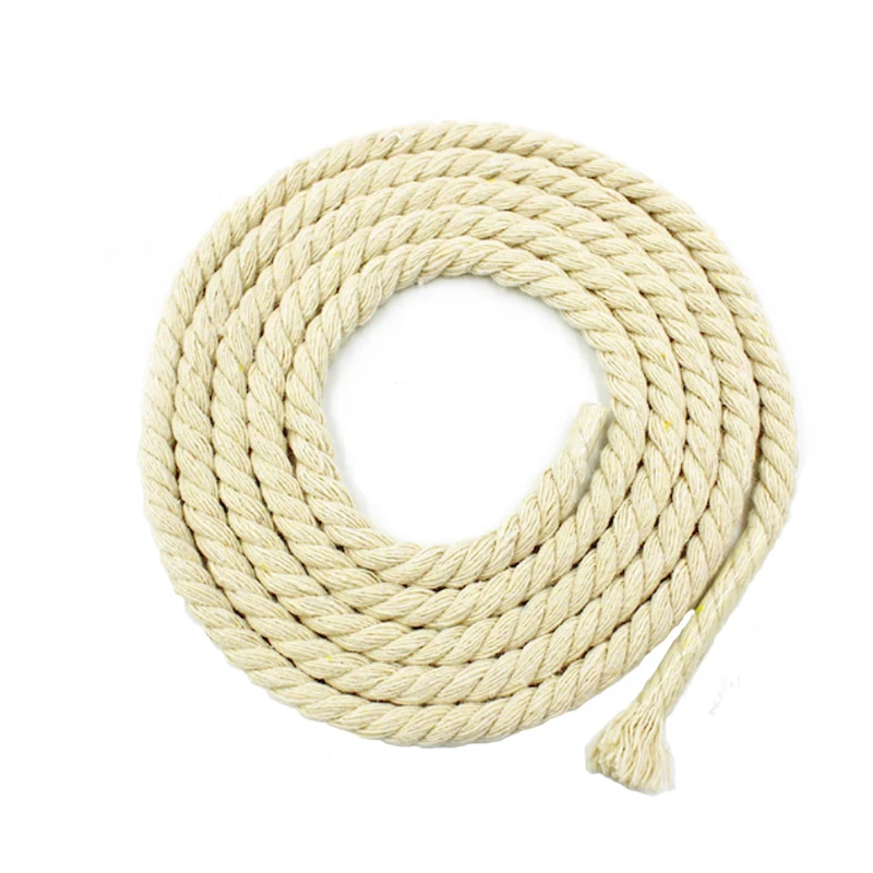 macrame twisted cotton cord for macrame making or other uses