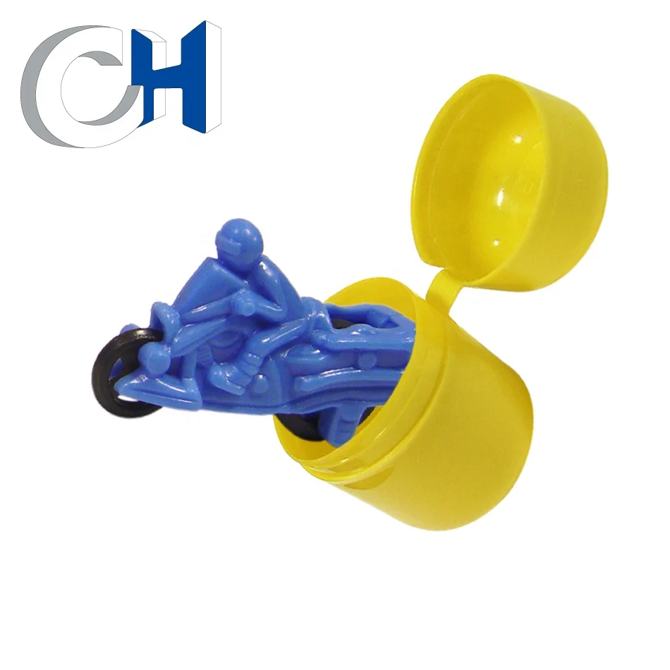 Оптовая продажа, мини 4 см, Голубой Пластиковый Полипропиленовый игрушечный мотоцикл