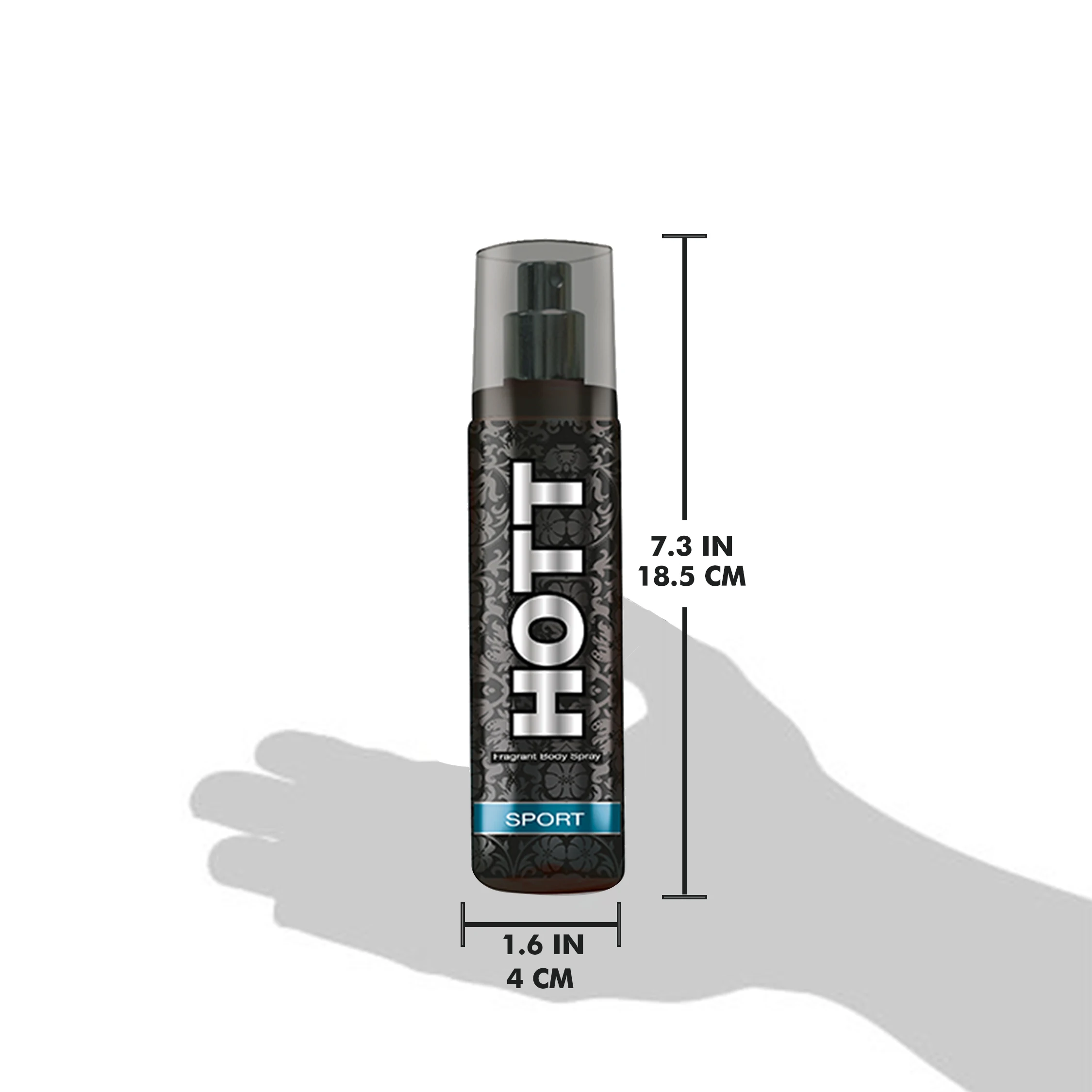 
Branded Perfumes HOTT SPORT Perfume Spray for Men- 135ml 