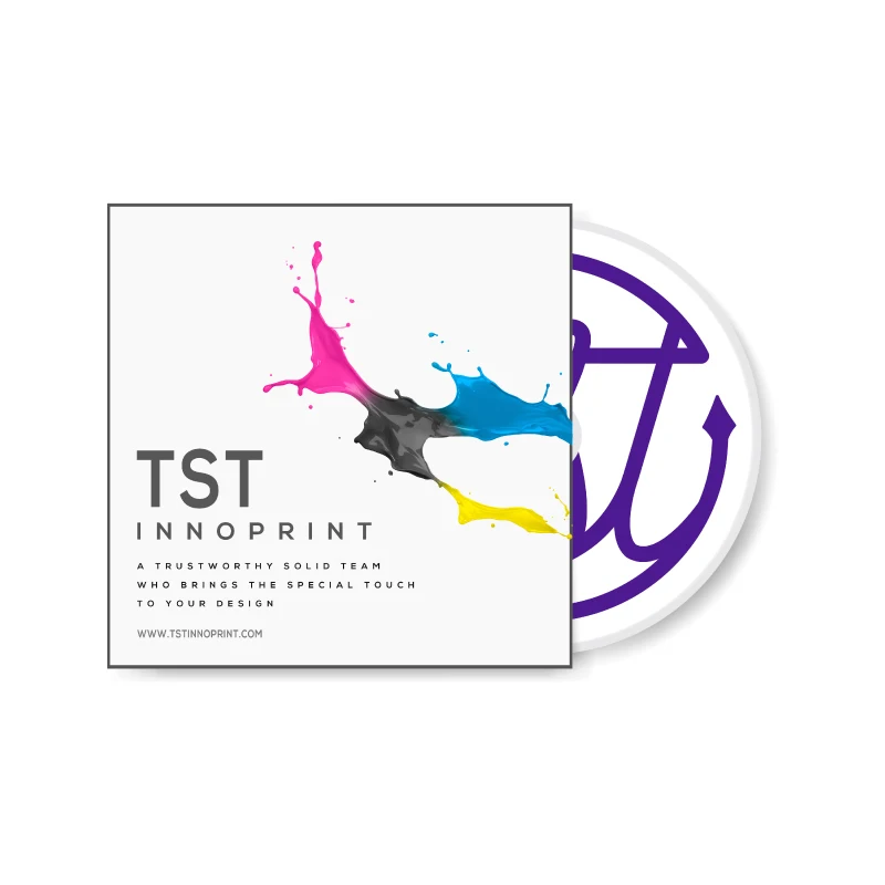 2P CD бумажник с принтом с 1 карманом