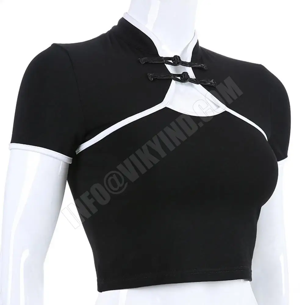 Women Mesh Crop Top Crew Neck Stretch Short Sleeve Bodycon T-shirt Tops harajuku top women t shirt women sexy black funny tshirt