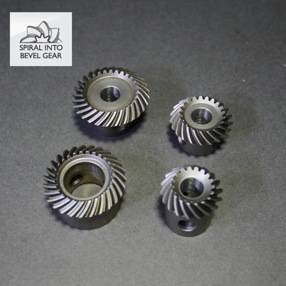 
High Precision Customized Bevel Gear Manufacturer in Taiwan for Brush Cutter Gear Case 