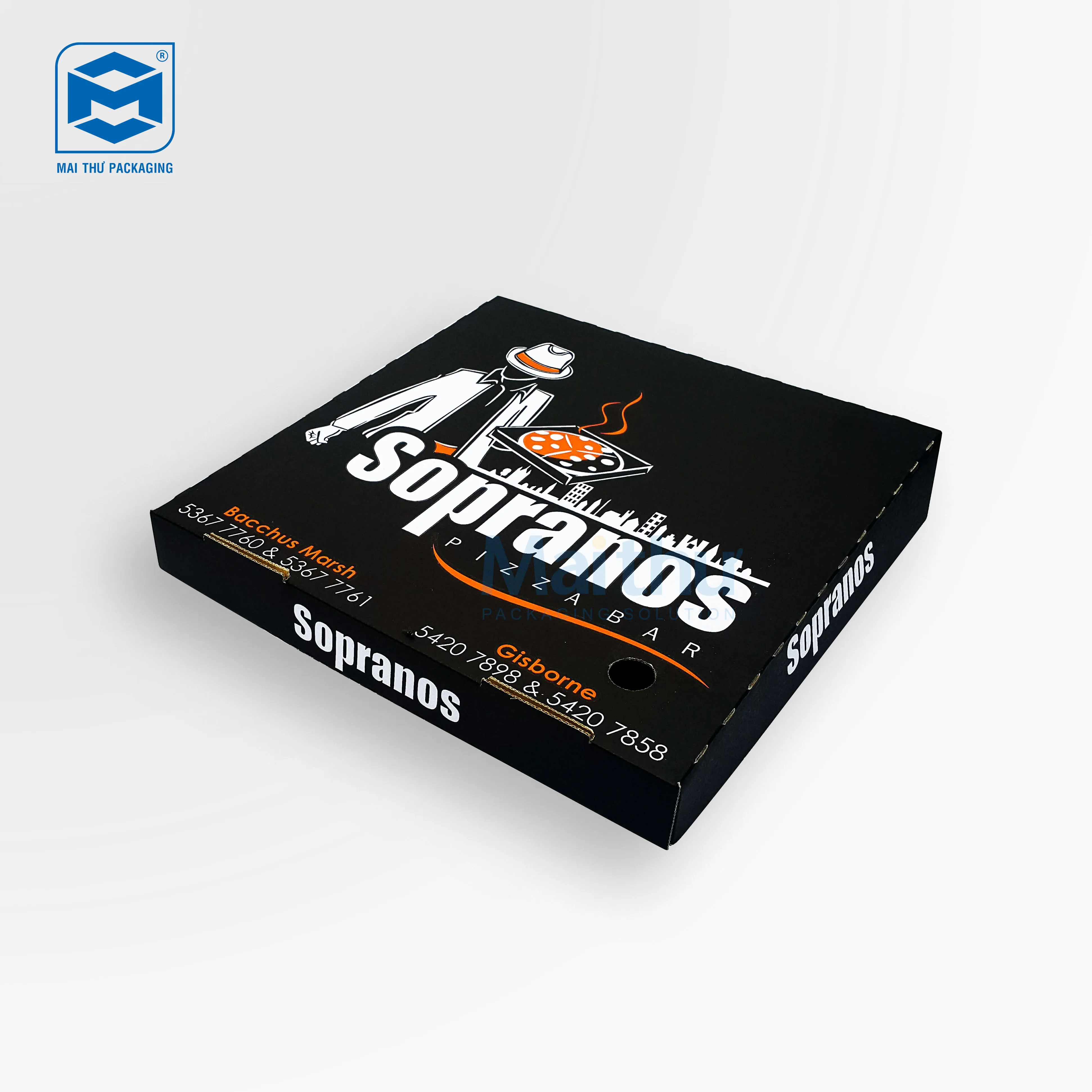 Custom Printed  Paper Pizza Box Manufacturer