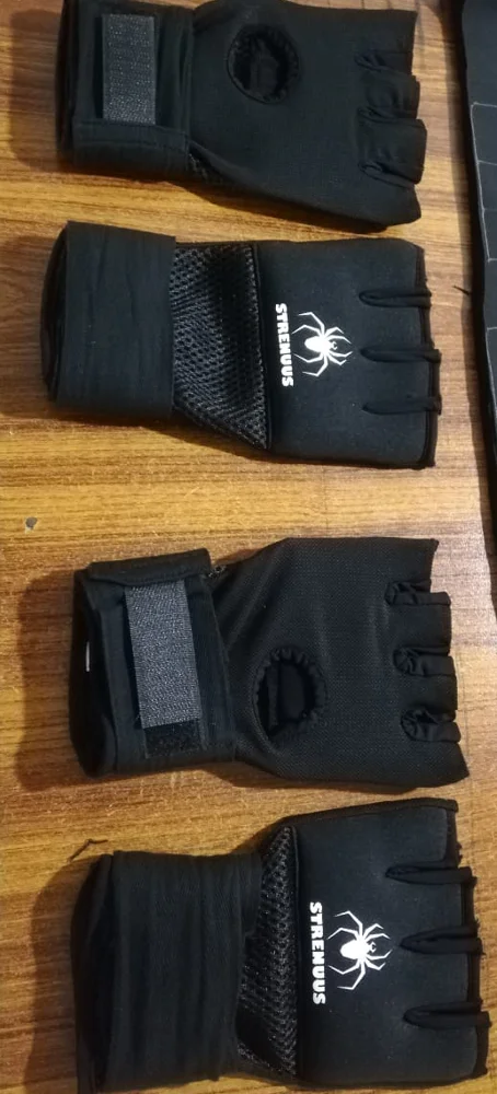 Boxing Neoprene Gel Inner Gloves MMA Hand Wraps Punch Bag Fist Padded Bandage