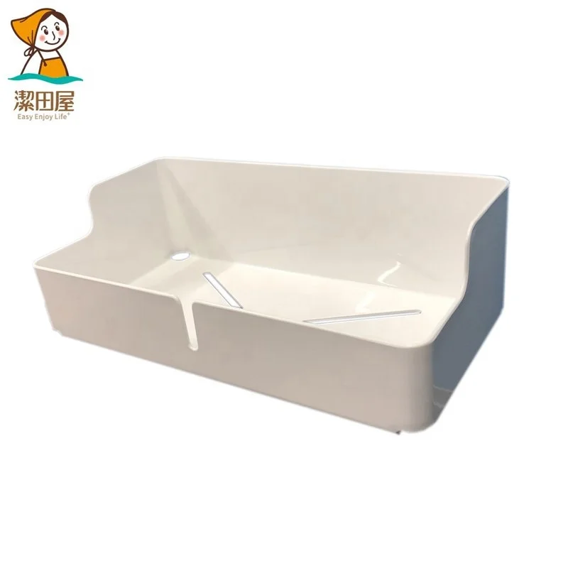 Removable kitchen plastic bottle shelf rack