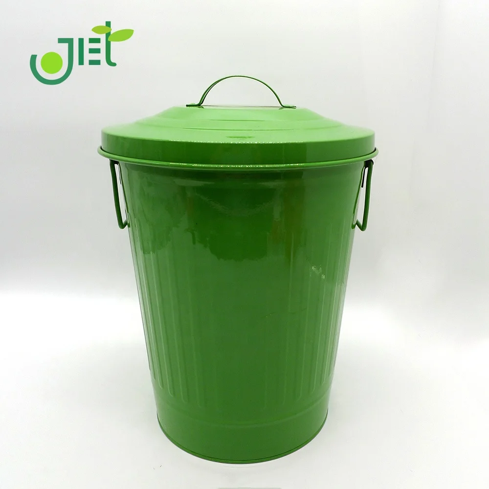 
20L Dust Bin with handle on top and side in iron wire 