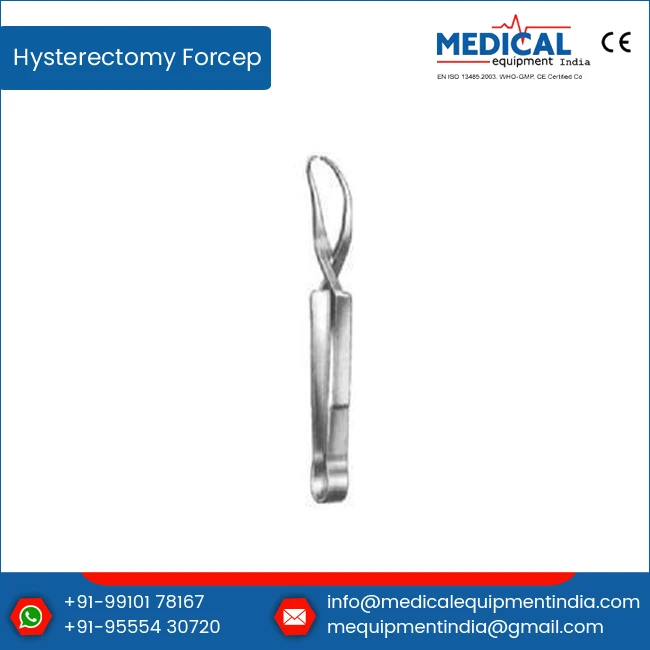 Surgical Used Stainless Steel Hysterectomy Forceps Professional General Hysterectomy Forceps Surgical Instruments