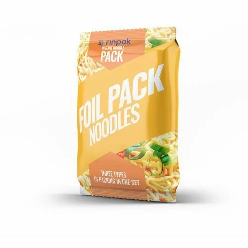 Food Grade Laminated Custom Printed Plastic bags For Pasta or Snacks