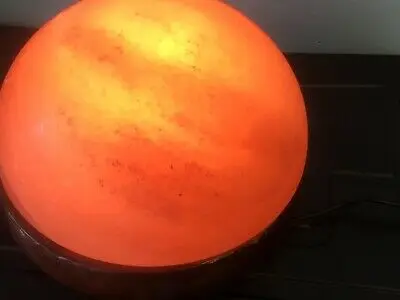 Himalayan Half Dome Shaped Feet Detox Salt Lamp,Himalayan Foot Detox Half Dome Lamp