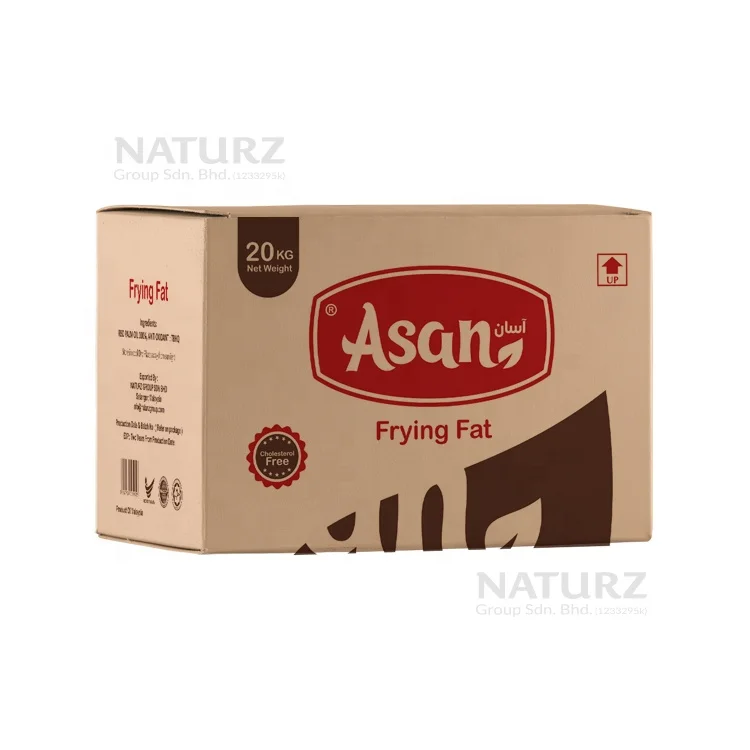 Жаровня жира для приготовления пищи 100% Халяль Кошерный олеин пальмы из Малайзии, чистый Овощной жир