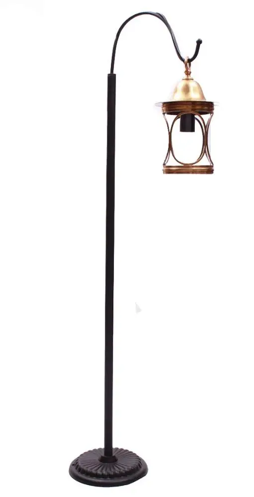 IRON THREE LIGHT FLOOR LAMPS/ LED LAMP