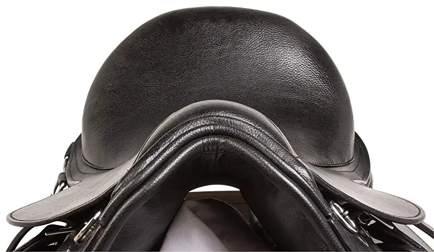 High quality horse riding saddle leather horse saddle