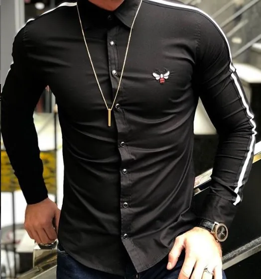 Men 2023 Short Sleeves Shirts Custom Designs From Turkish Manufacture Company