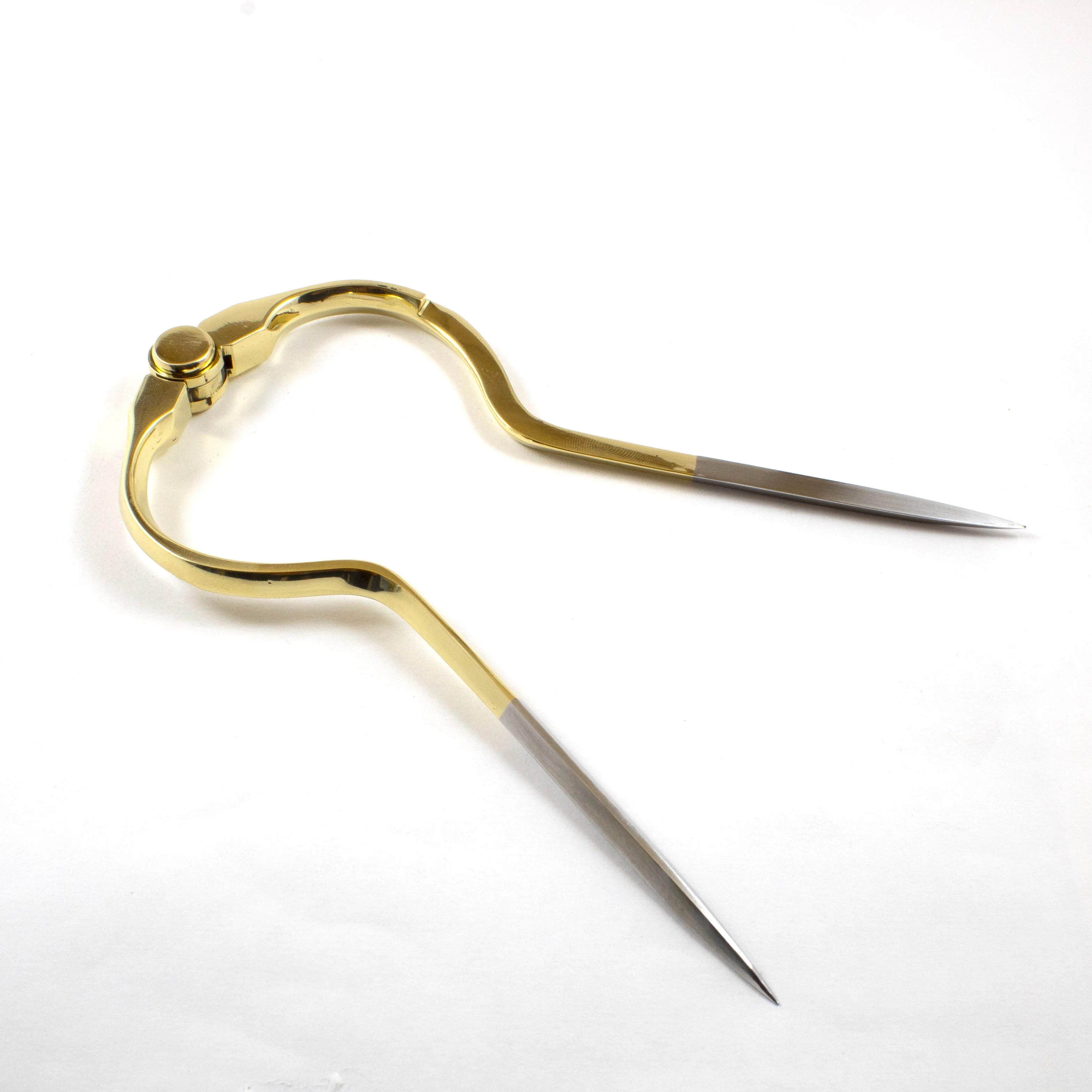 Brass Round Technical Surveying Nautical Single Hand Circular Geometrical Divider Stainless Tip