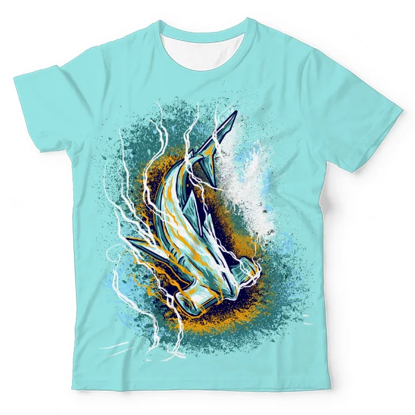 Drift Custom O-Neck T-Shirt for Boys and Girls Stylish Long Sleeve with Sublimation Print Anti-Wrinkle Breathable Plus Size