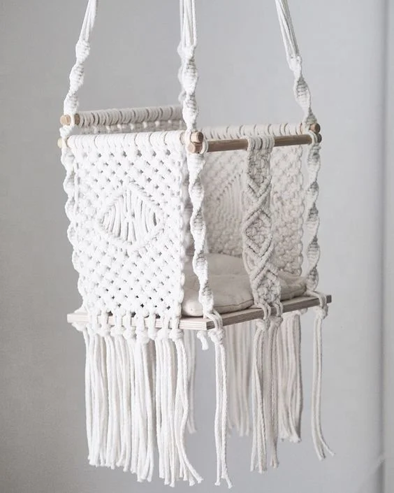 Детский гамак-качели Macrame кресло для дома и