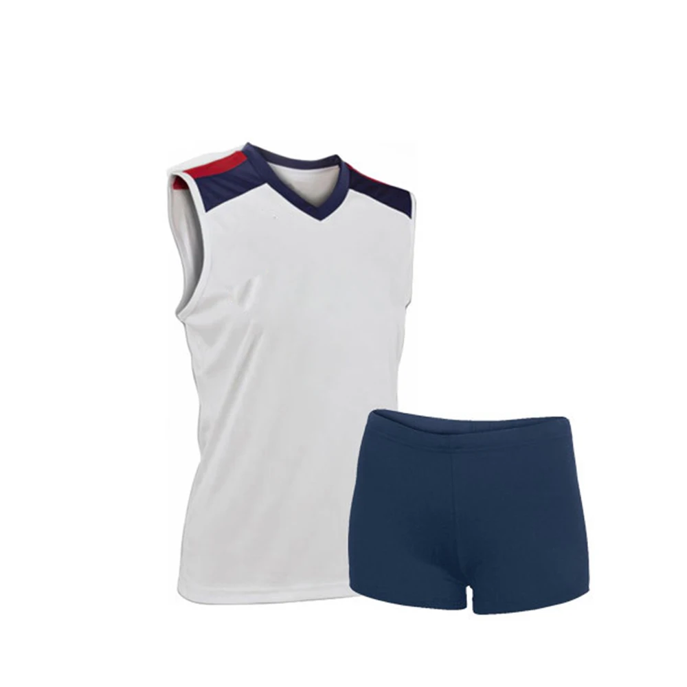
High quality wholesale custom Men Half Sleeves volleyball uniform Sublimation Printing Volley Ball Uniform Kits 