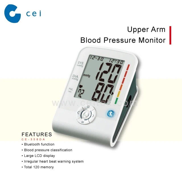 2019 Высокое качество цифровой Bluetooth кровяное давление датчик кровяного давления измерительный монитор кровяного давления