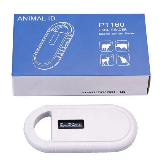Chafon Pet Microchip Scanner Animal RFID Tag Reader module For Dog Pig Ear rfid 134.2khz reader for animal management