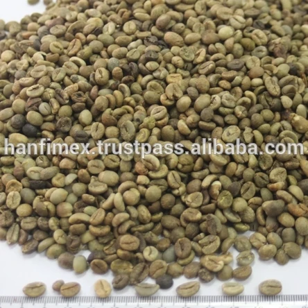 Robusta Coffee S16 faq/cleaned/wet polished green bean SKYPE HANFIMEX08