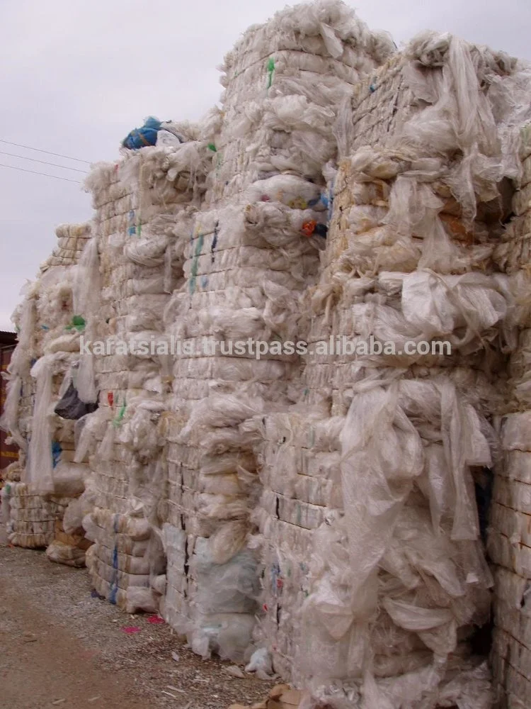 
LDPE FILM aprox. 95% CLEAR / 5% COLOR BALES SCRAP - WASTE with AQSIQ and CCIC. 
