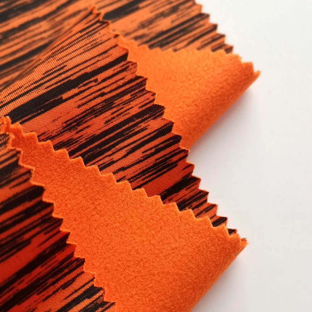 
customize textile synthetic material stripe printed outdoor fabric for active sportswear PS1Y51 