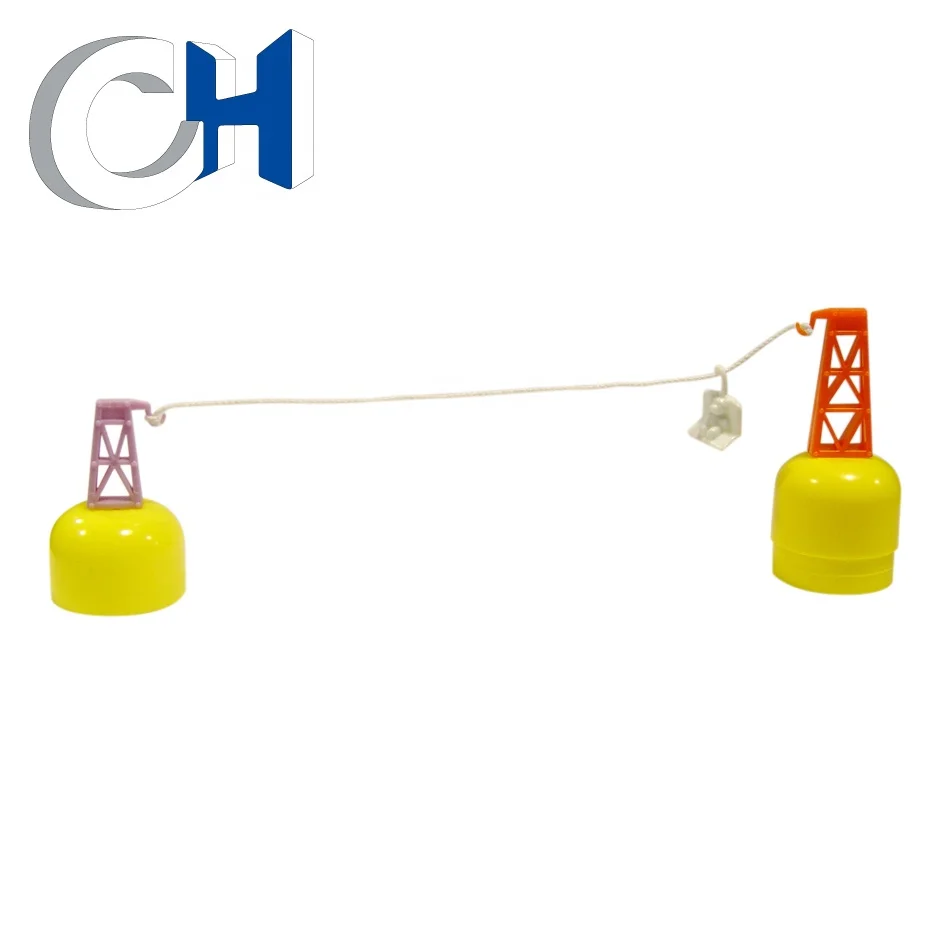 Newest Special Colored Plastic PP cable car egg toys